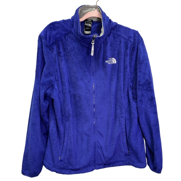 The North Face Jackets & Blazers - The North Face Womens Osito XL Full Zip Fleece Jacket Royal Cobalt Blue Fuzzy